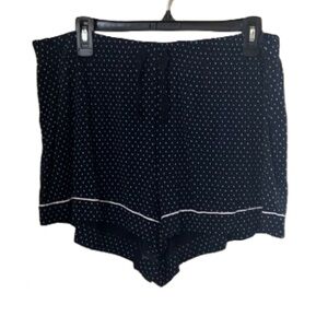 Women's Victoria’s Secret Navy Blue Polka Dot Shorts Size XL Lounge Intimates